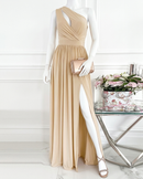 Vestido bege